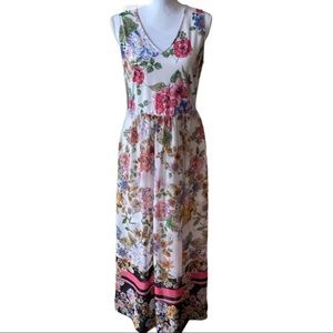 NY & Co Floral Print Maxi Dress